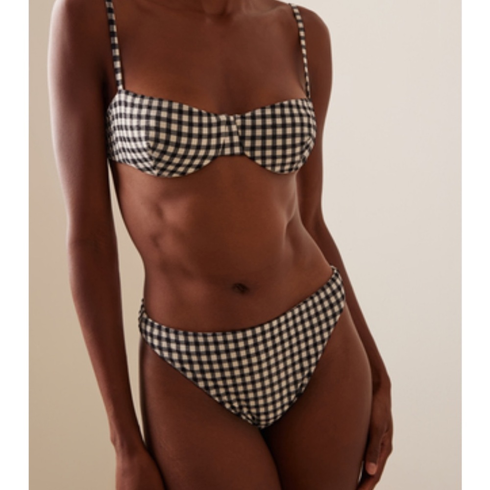 Juillet Swimwear Ingrid Balconette Bikini in Gingham
